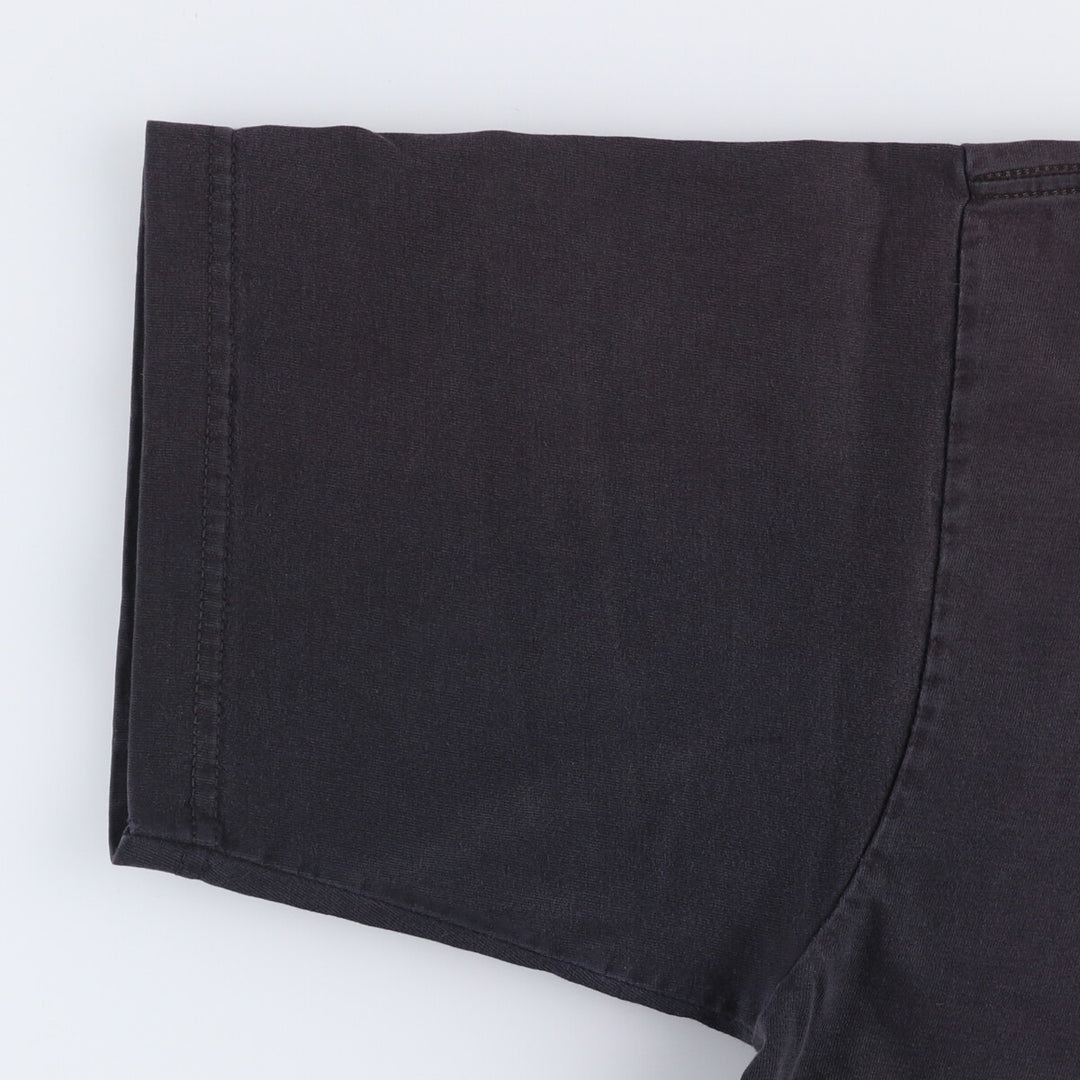 00'S Harley-Davidson Motorcycle Bike T-shirt Made in USA Men's L size cotton Green type dark green Vintage Second Hand