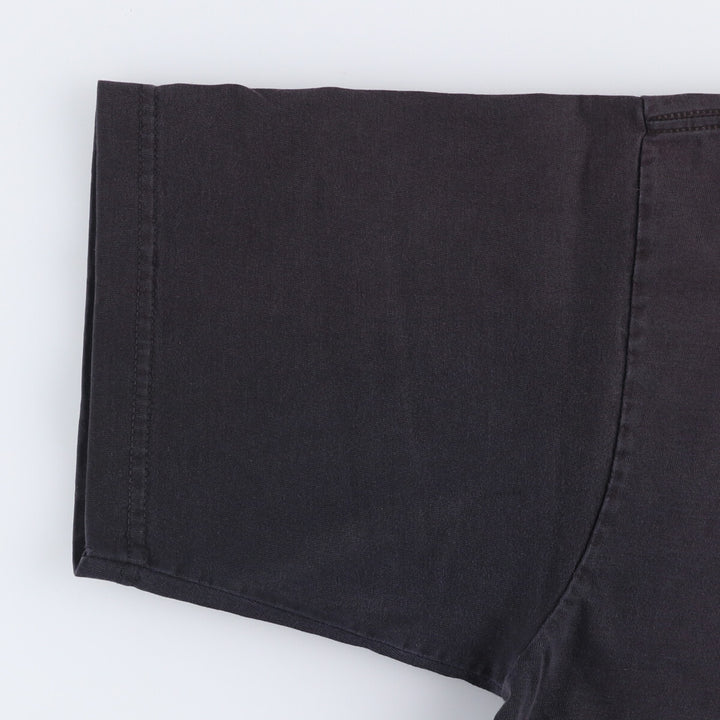 00'S Harley-Davidson Motorcycle Bike T-shirt Made in USA Men's L size cotton Green type dark green Vintage Second Hand