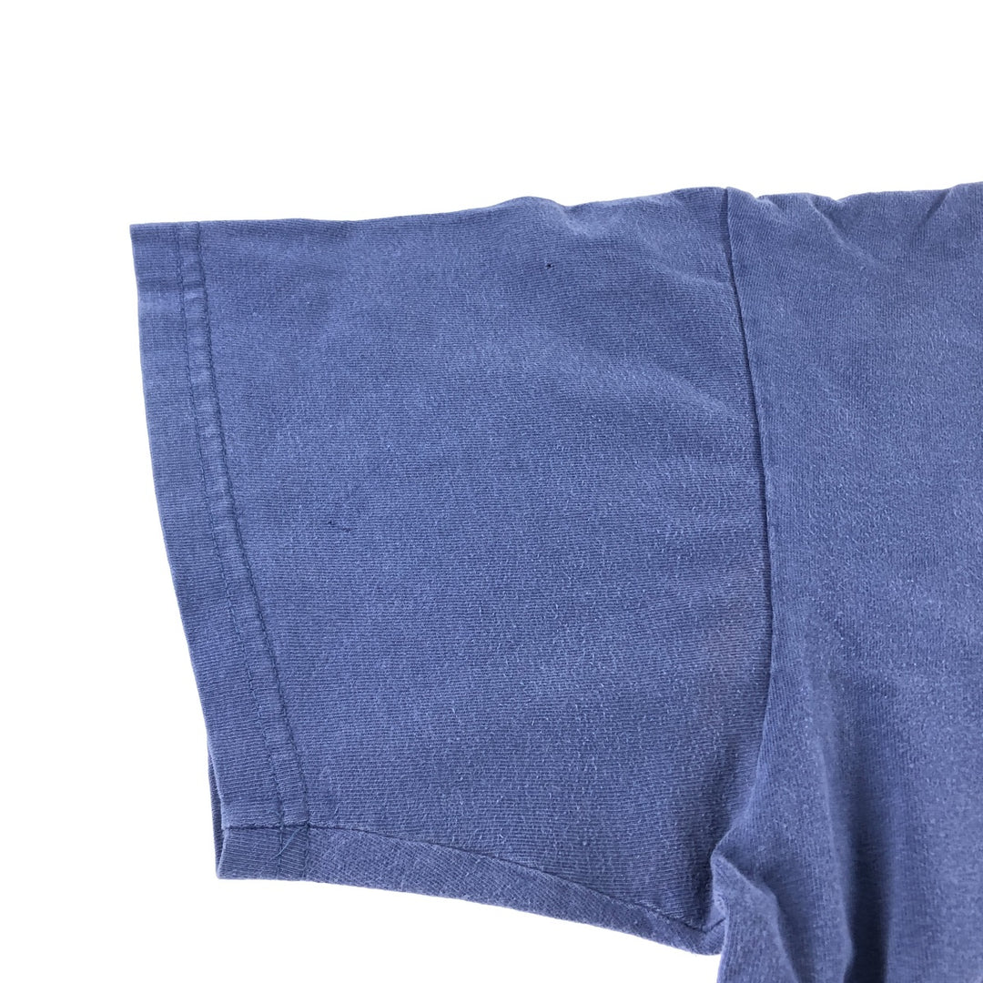 00'S Harley-Davidson Motorcycle Bike T-shirt Made in USA Men's L size cotton blue type Vintage Second Hand