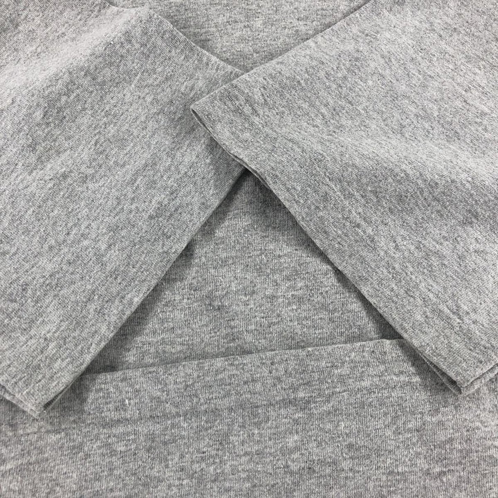 Adidas logo print T-shirt, men's size S cotton gray type Vintage Second Hand