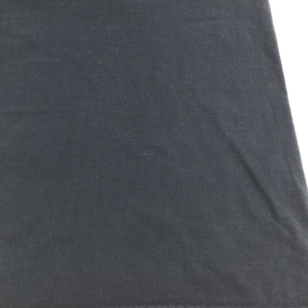 00'S Harley-Davidson Motorcycle Bike T-shirt Made in USA Men's L size cotton black type Vintage Second Hand