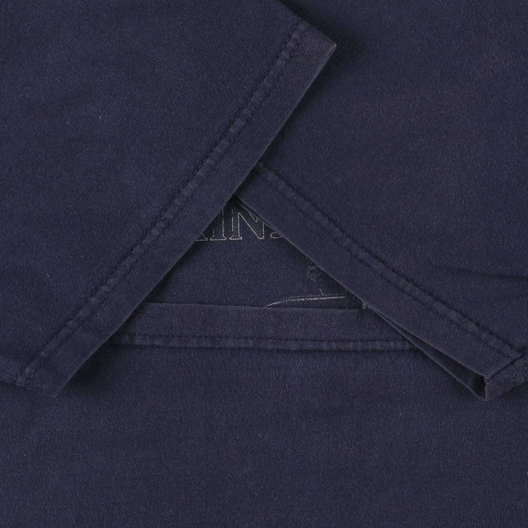 00'S Harley-Davidson Motorcycle Bike T-shirt Made in USA Men's XL cotton navy blue type Vintage Second Hand