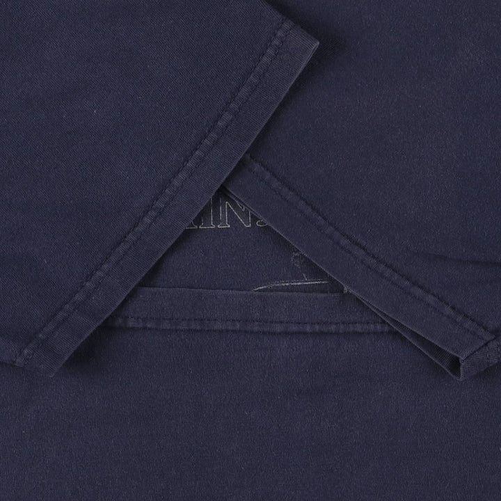 00'S Harley-Davidson Motorcycle Bike T-shirt Made in USA Men's XL cotton navy blue type Vintage Second Hand