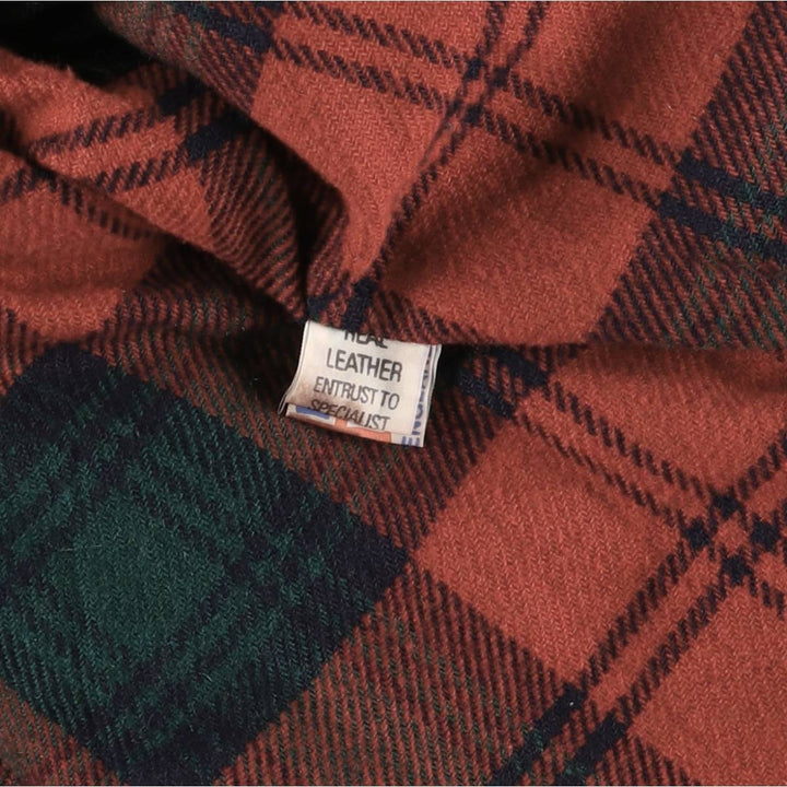 LENNOX Leather Car Coat Made in the UK Men's M size genuine leather brown type Vintage Second Hand