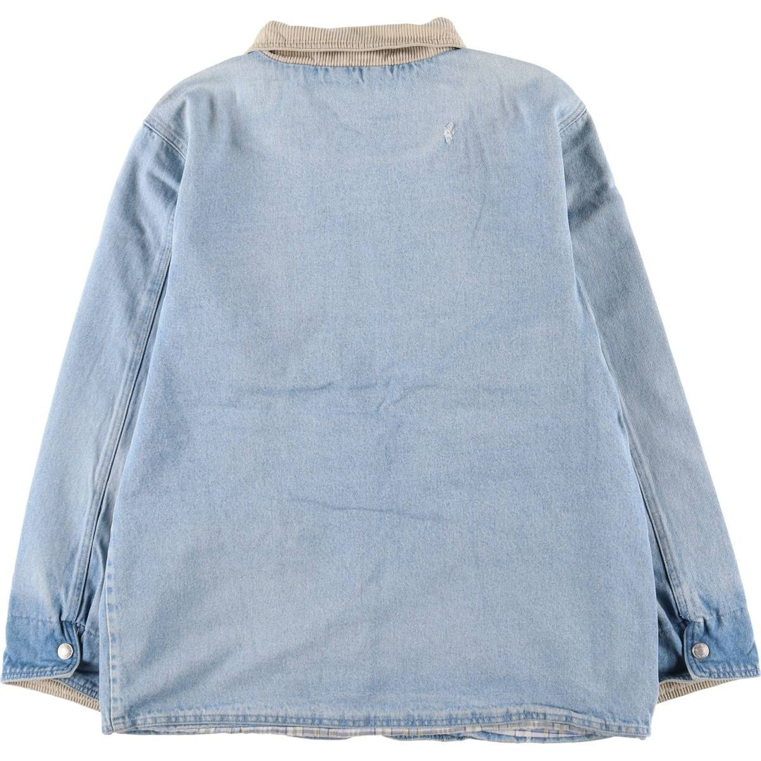 Cherokee CHEROKEE denim coveralls for women, size L cotton Blue type light blue Vintage Second Hand