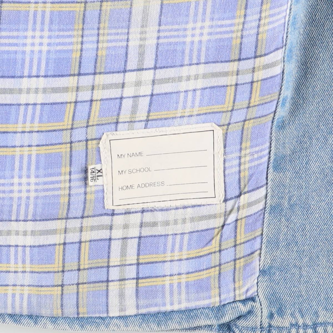 Cherokee CHEROKEE denim coveralls for women, size L cotton Blue type light blue Vintage Second Hand