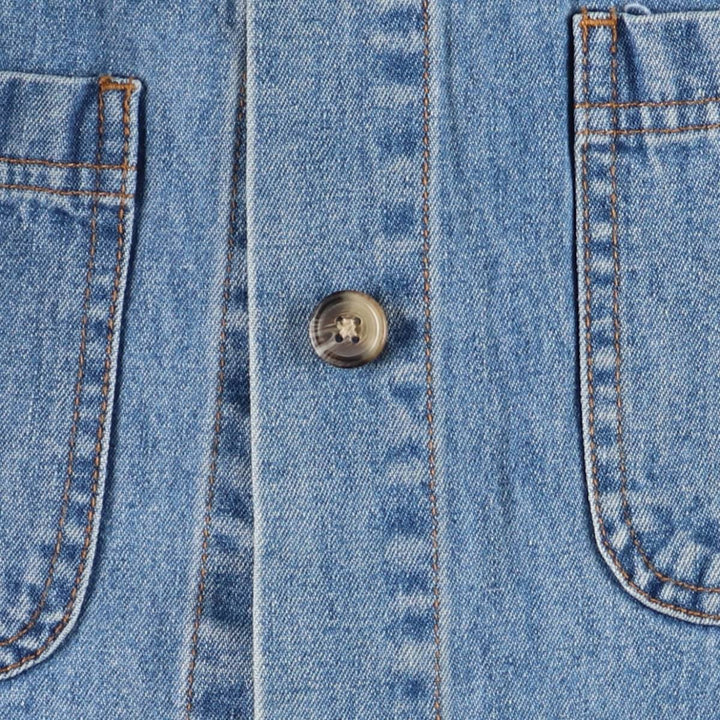 CABINCREEK Denim Coveralls for Women (XL size) cotton Blue type light blue Vintage Second Hand