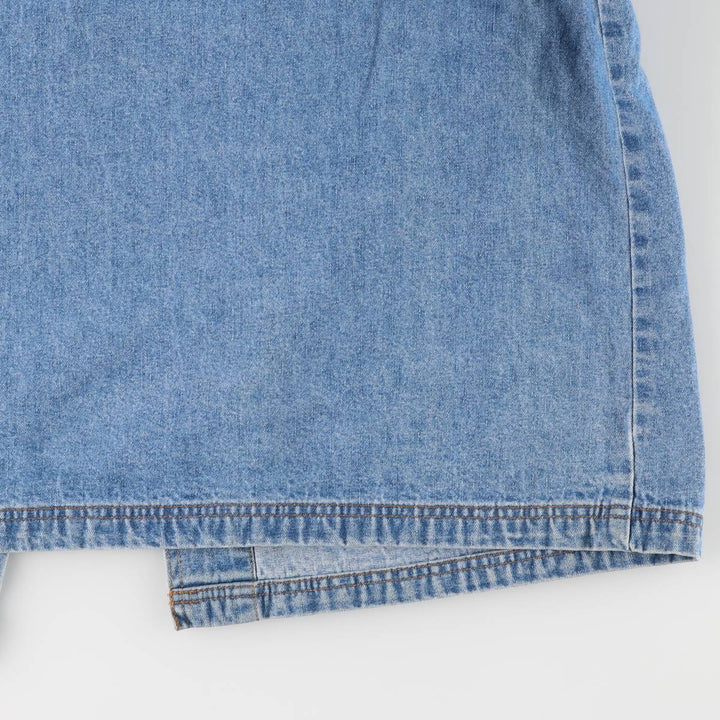 CABINCREEK Denim Coveralls for Women (XL size) cotton Blue type light blue Vintage Second Hand