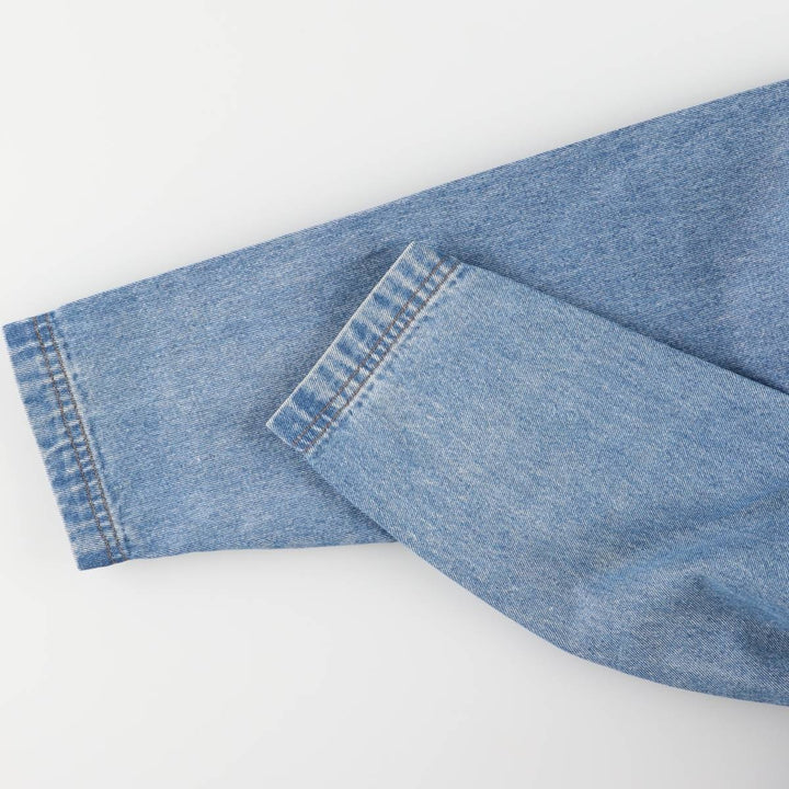 CABINCREEK Denim Coveralls Women's M size cotton Blue type light blue Vintage Second Hand