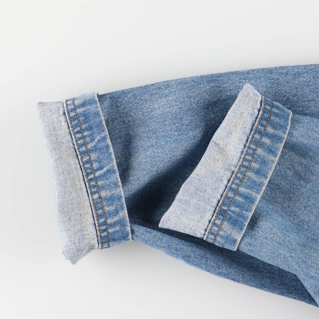 CABINCREEK Denim Coveralls Women's M size cotton Blue type light blue Vintage Second Hand