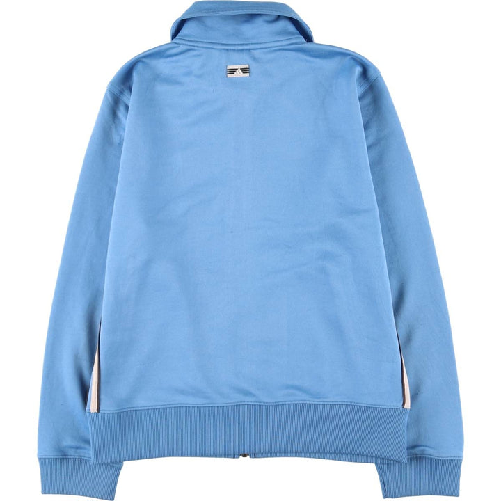 90'S Adidas Jersey Track Jacket Women's M Size Vintage polyester blue type Vintage Second Hand