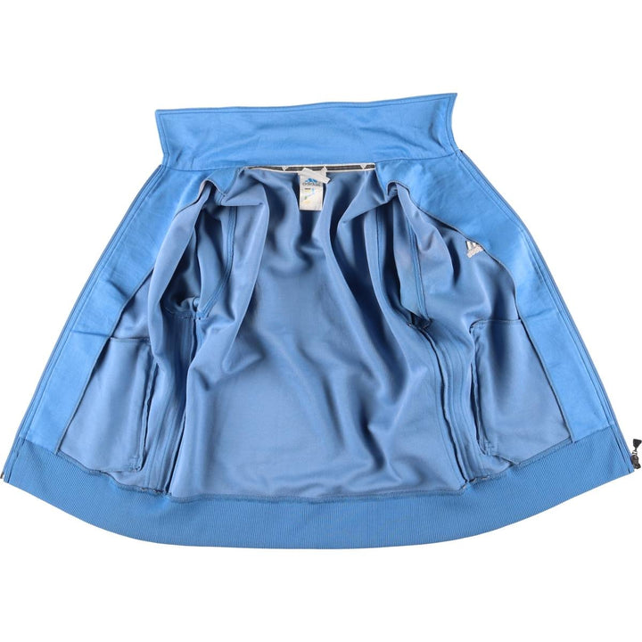 90'S Adidas Jersey Track Jacket Women's M Size Vintage polyester blue type Vintage Second Hand