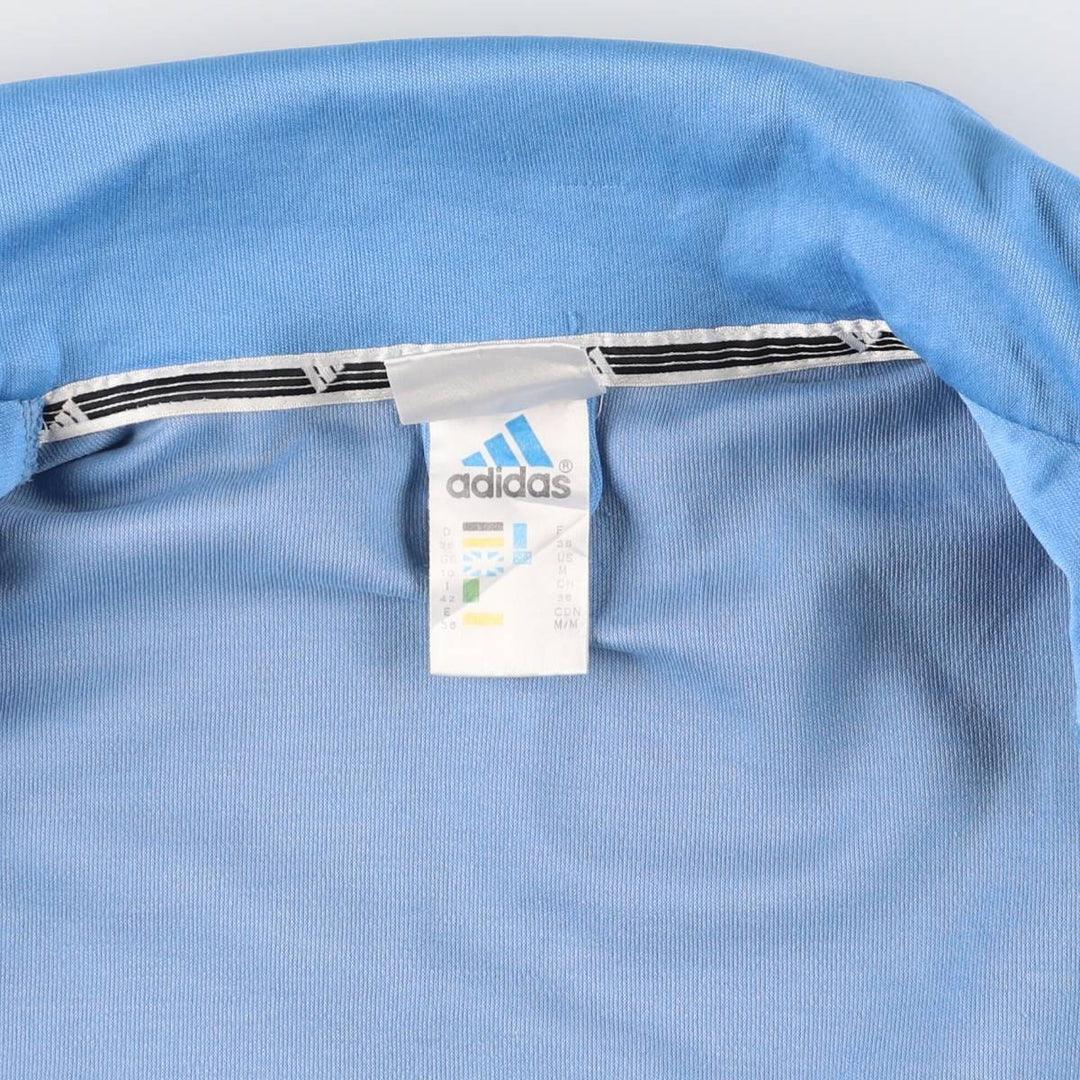 90'S Adidas Jersey Track Jacket Women's M Size Vintage polyester blue type Vintage Second Hand