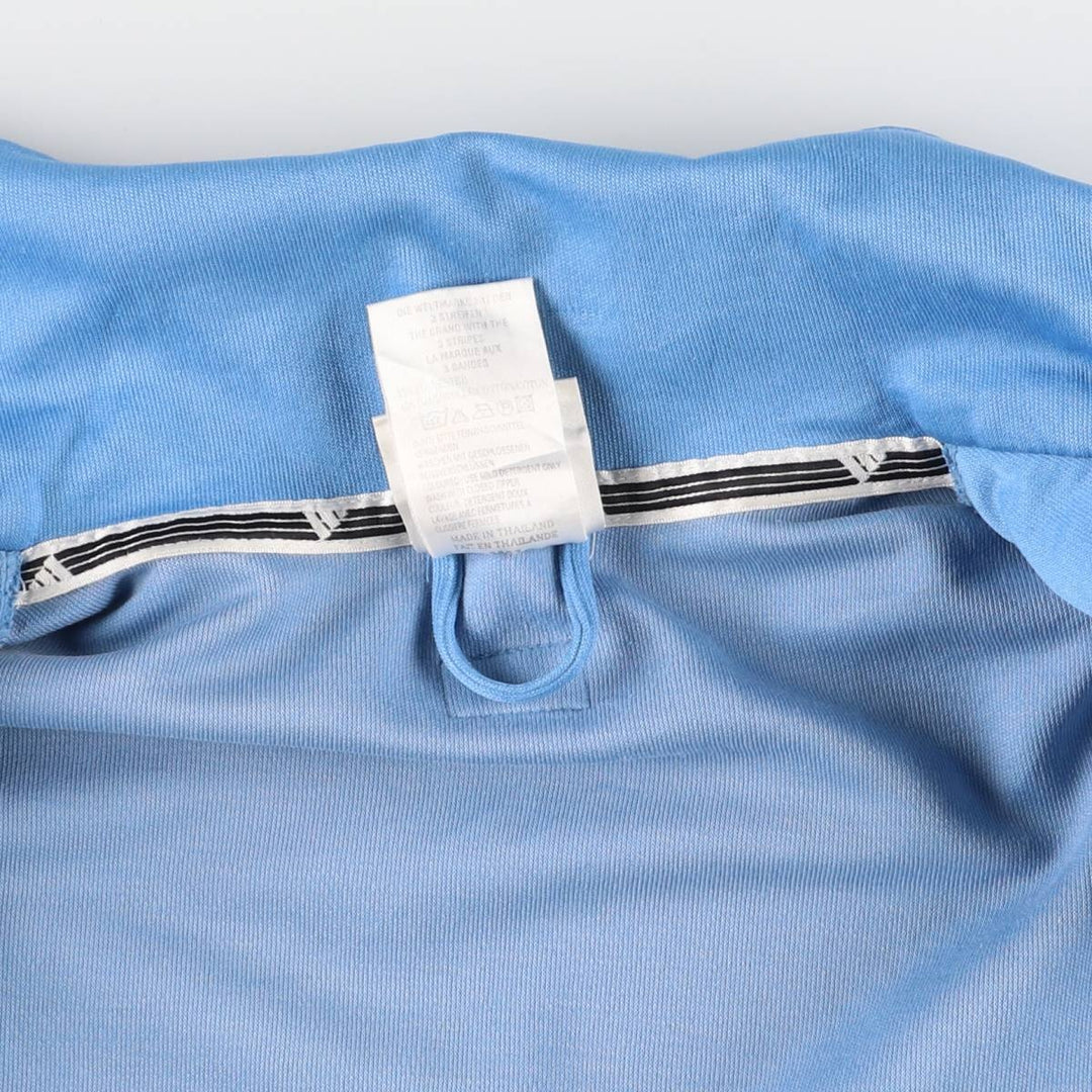 90'S Adidas Jersey Track Jacket Women's M Size Vintage polyester blue type Vintage Second Hand