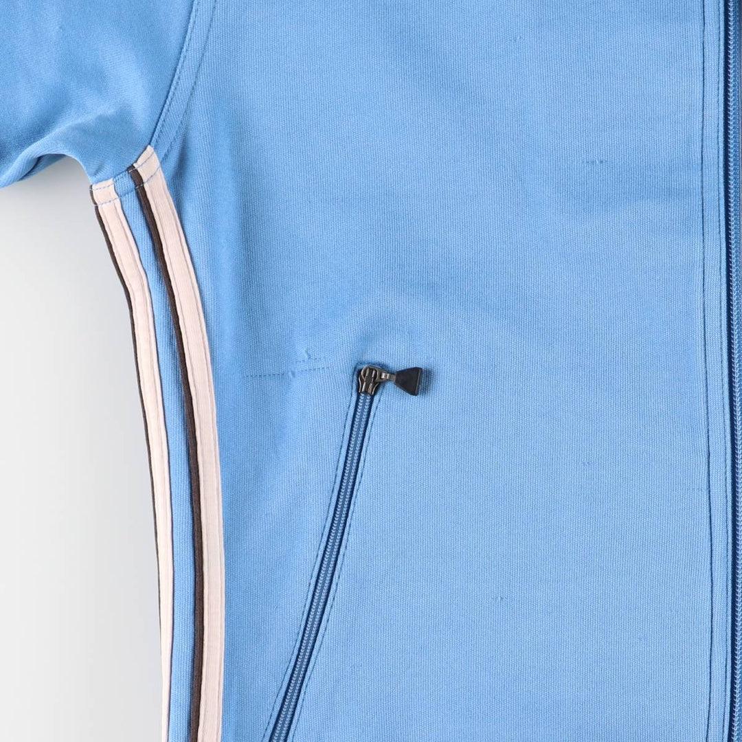 90'S Adidas Jersey Track Jacket Women's M Size Vintage polyester blue type Vintage Second Hand