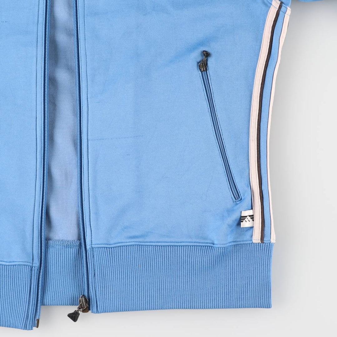 90'S Adidas Jersey Track Jacket Women's M Size Vintage polyester blue type Vintage Second Hand