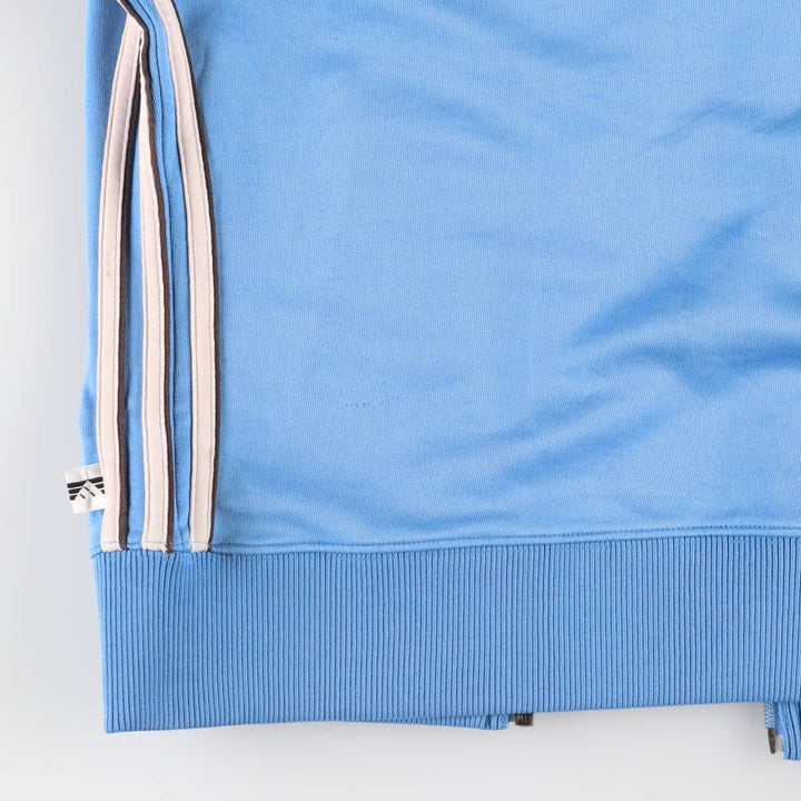 90'S Adidas Jersey Track Jacket Women's M Size Vintage polyester blue type Vintage Second Hand