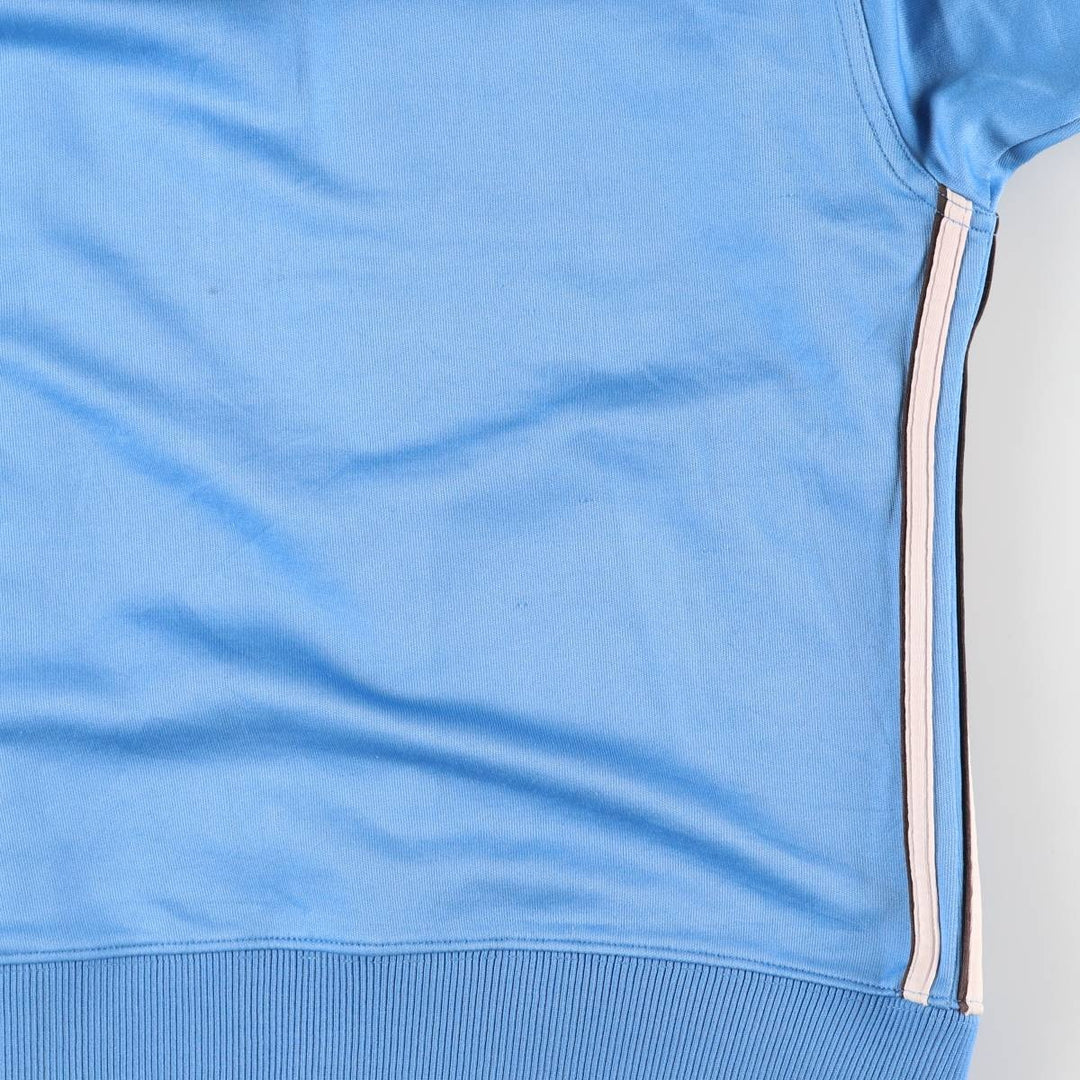 90'S Adidas Jersey Track Jacket Women's M Size Vintage polyester blue type Vintage Second Hand