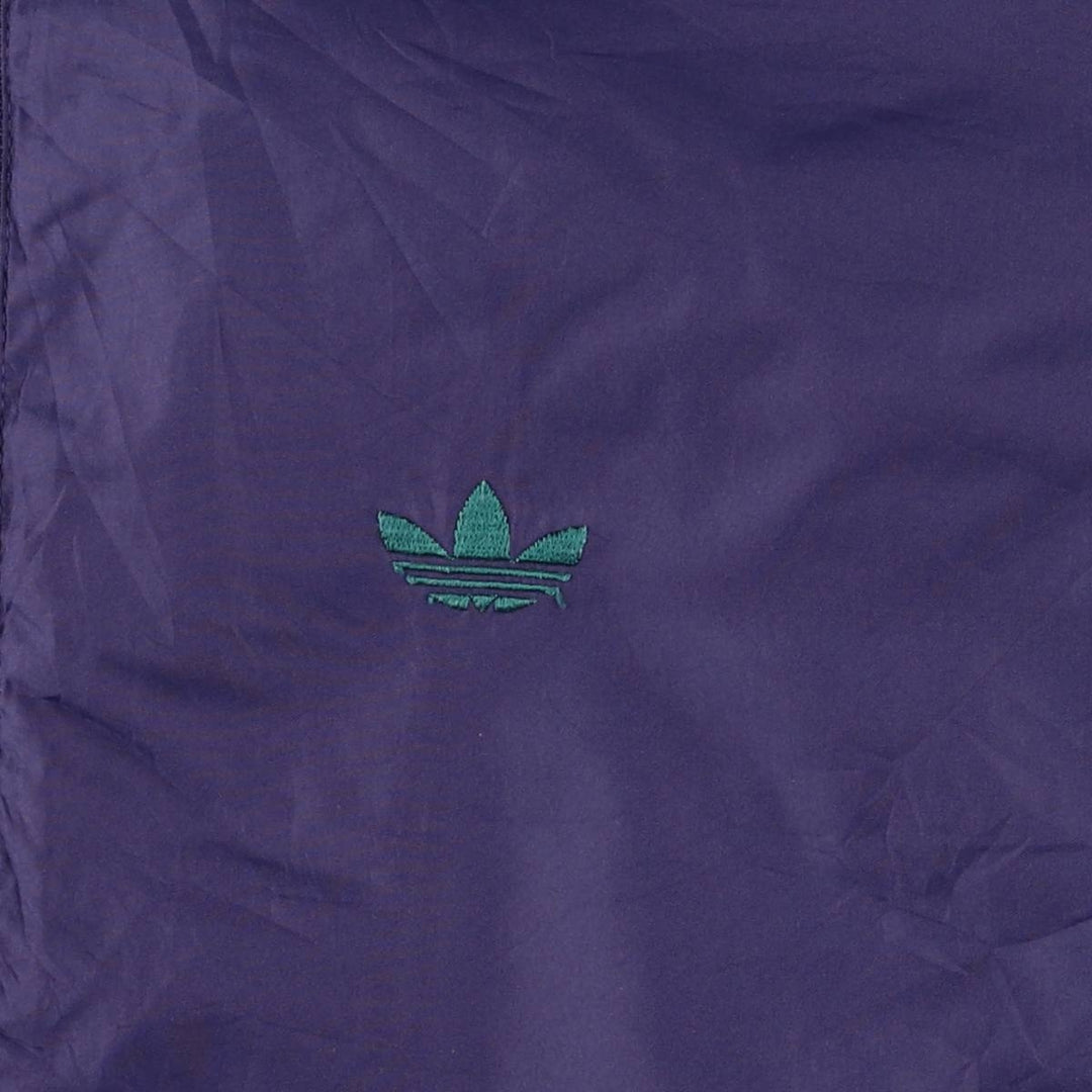 Adidas windbreaker, women's size XL polyester purple type Vintage Second Hand