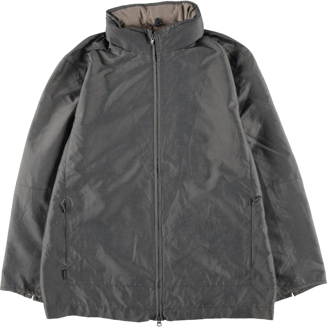 Aquascutum Windbreaker Women's Size L Vintage polyester gray type Vintage Second Hand