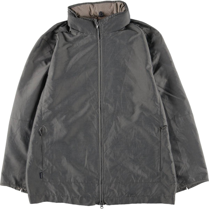 Aquascutum Windbreaker Women's Size L Vintage polyester gray type Vintage Second Hand