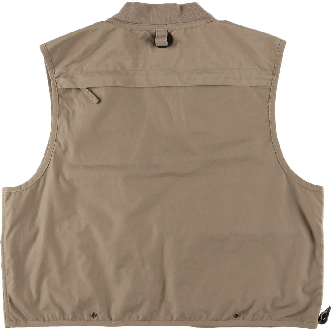 Cabelas Fishing Vest, Women's, Medium polyester Khaki type Vintage Second Hand