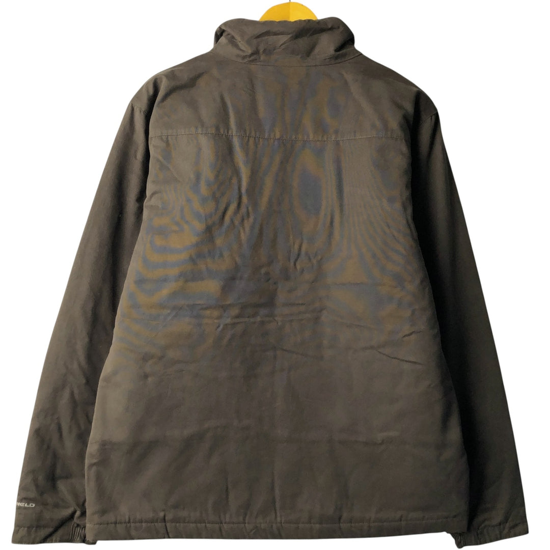 Columbia Men's Padded Puffer Jacket, Size M polyester brown type Vintage Second Hand