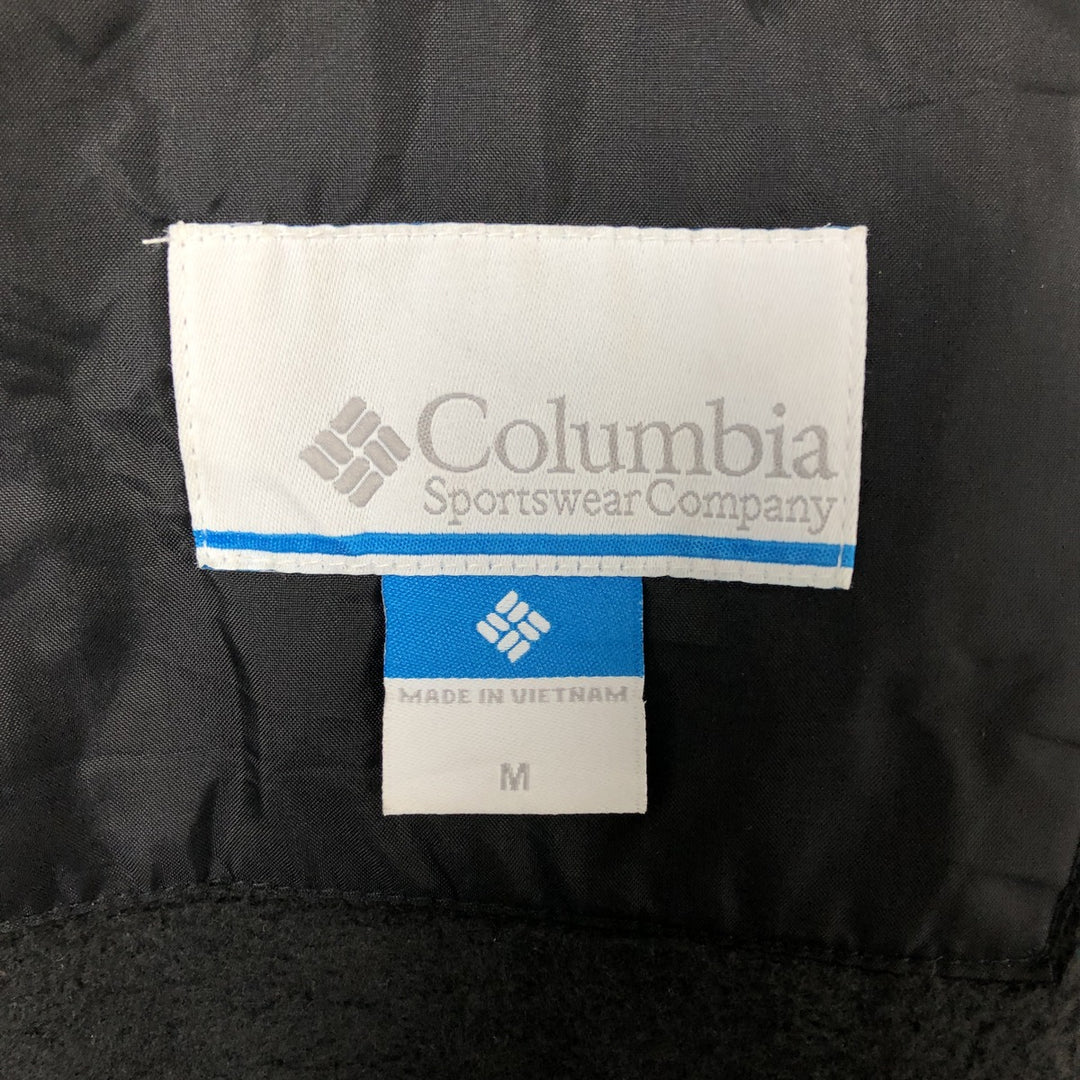 Columbia Men's Padded Puffer Jacket, Size M polyester brown type Vintage Second Hand