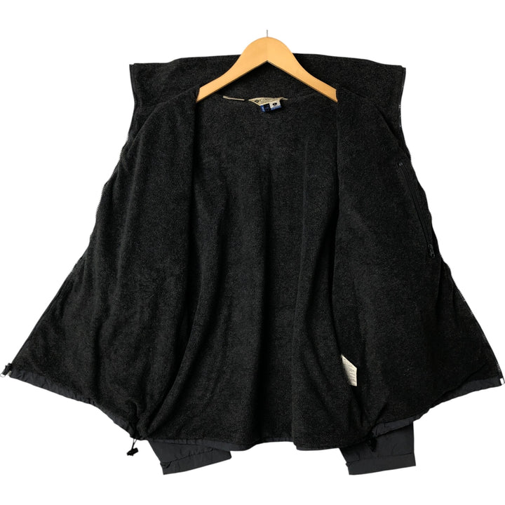 90s-00'S Columbia Men's Padded Puffer Jacket, Size L Nylon gray type Vintage Second Hand