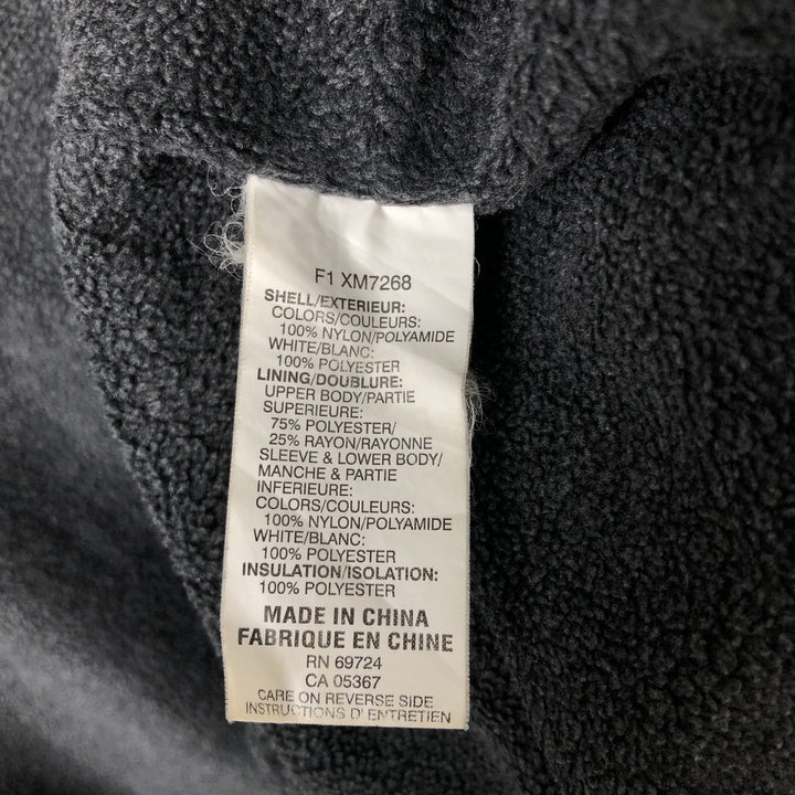 90s-00'S Columbia Men's Padded Puffer Jacket, Size L Nylon gray type Vintage Second Hand