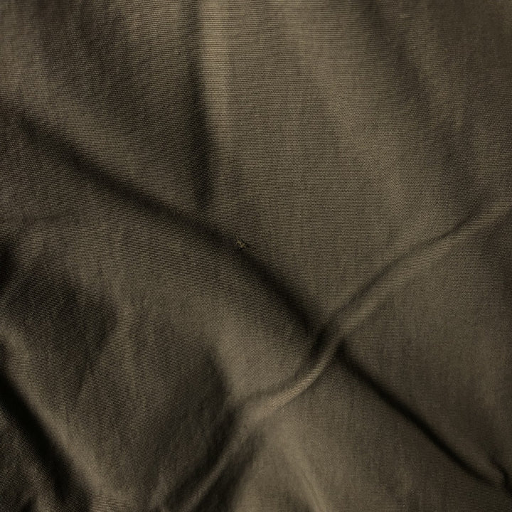 90s-00'S LLBean padded nylon blouson, men's size XL Nylon Khaki type Vintage Second Hand