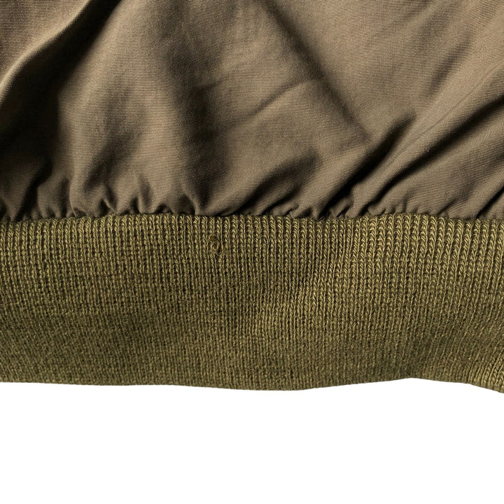 90s-00'S LLBean padded nylon blouson, men's size XL Nylon Khaki type Vintage Second Hand