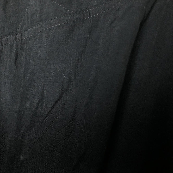 90'S Columbia White Tag Padded Parka Puffer Jacket, Men's XL, Vintage Nylon black type Vintage Second Hand