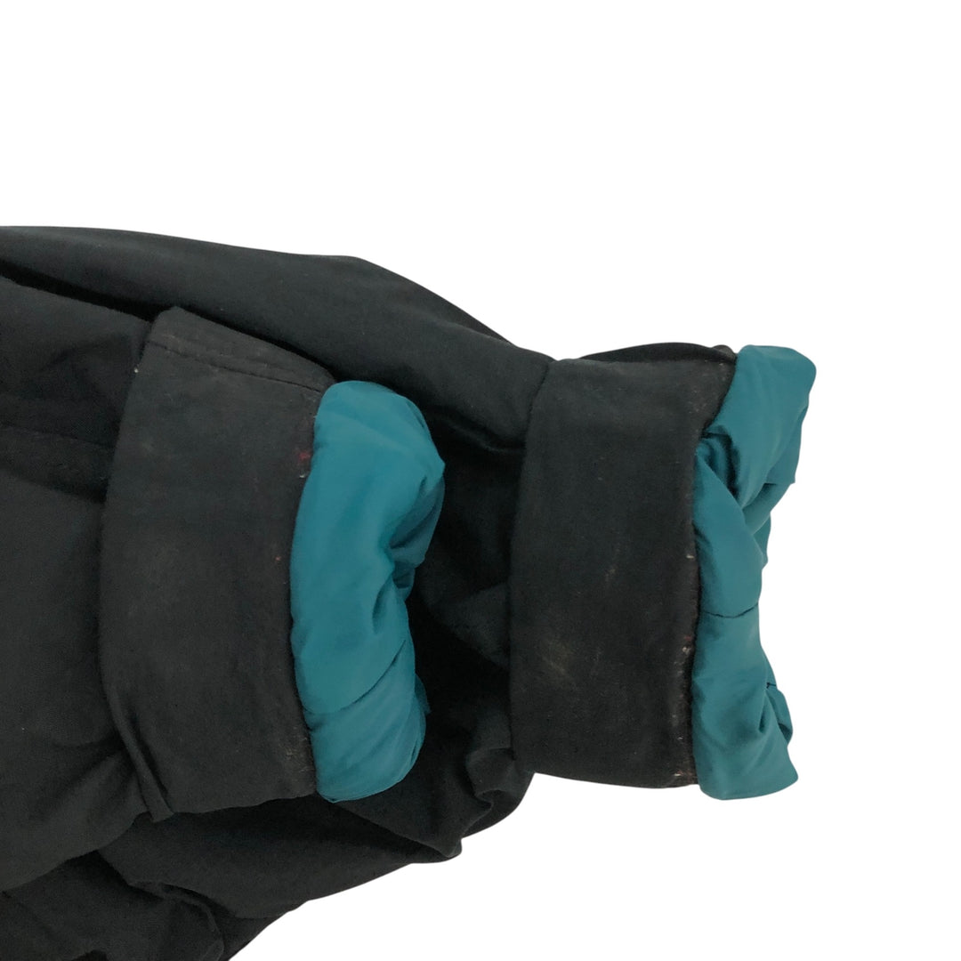 90'S Columbia White Tag Padded Parka Puffer Jacket, Men's XL, Vintage Nylon black type Vintage Second Hand