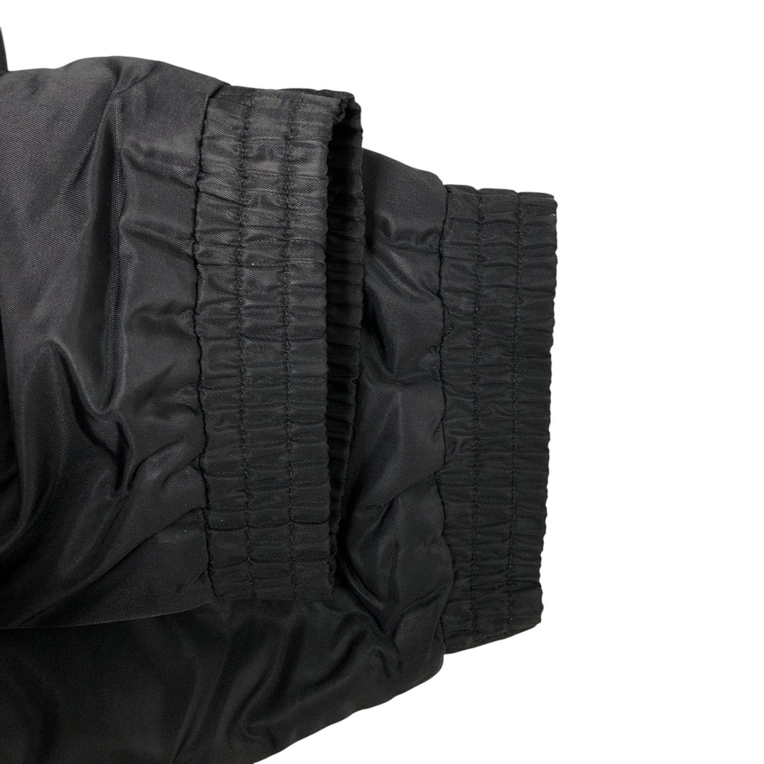 90s-00'S Adidas padded hoodie/puffer jacket, men's size M polyester black type Vintage Second Hand