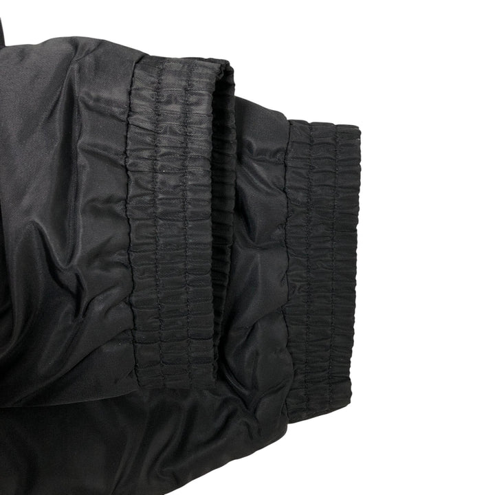 90s-00'S Adidas padded hoodie/puffer jacket, men's size M polyester black type Vintage Second Hand