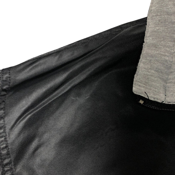 90s-00'S Adidas padded hoodie/puffer jacket, men's size M polyester black type Vintage Second Hand