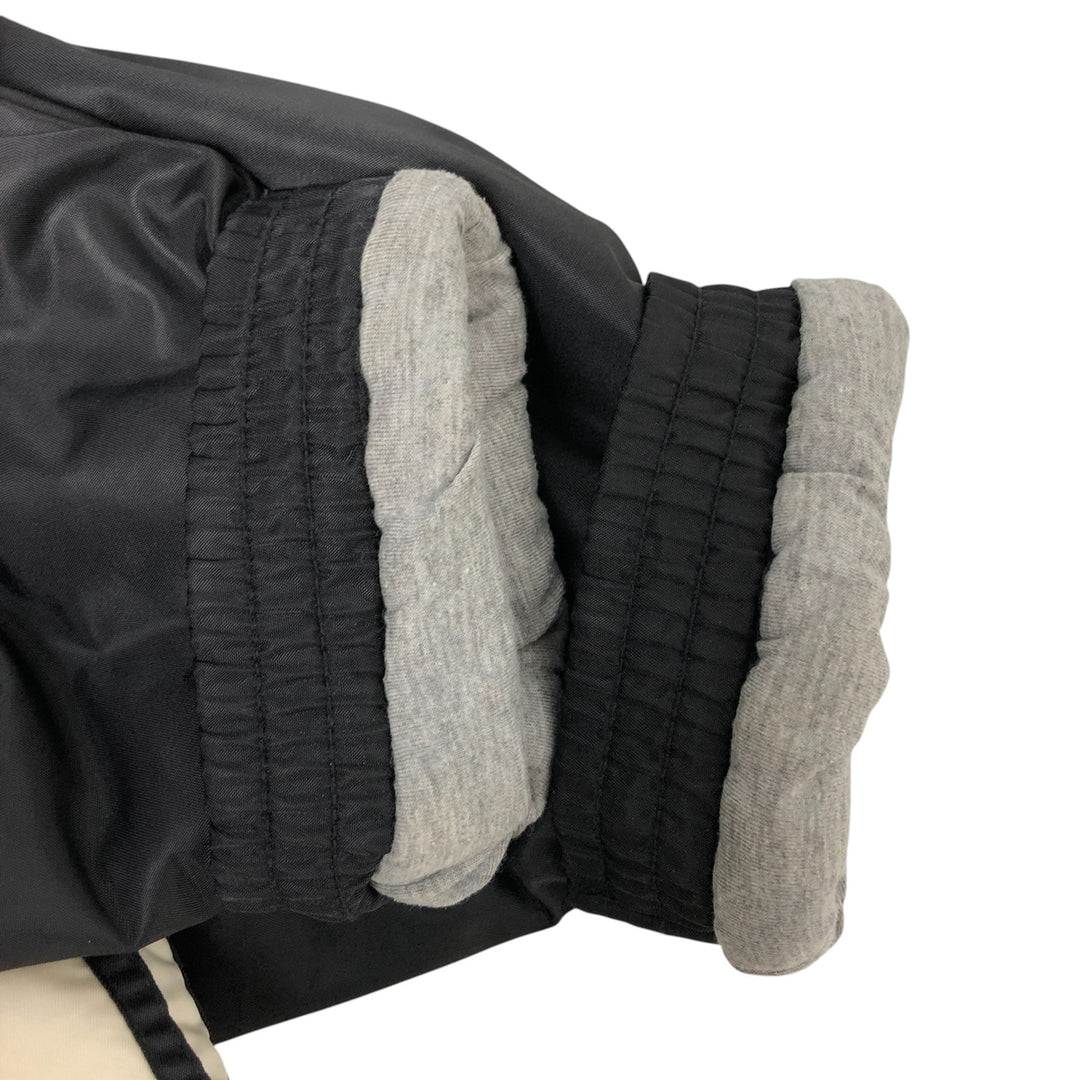90s-00'S Adidas padded hoodie/puffer jacket, men's size M polyester black type Vintage Second Hand