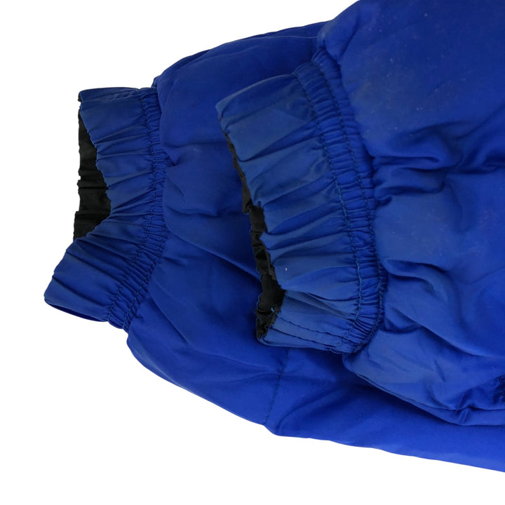 90'S Nike reversible puffer jacket with back logo, men's size M, vintage Nylon blue type Vintage Second Hand