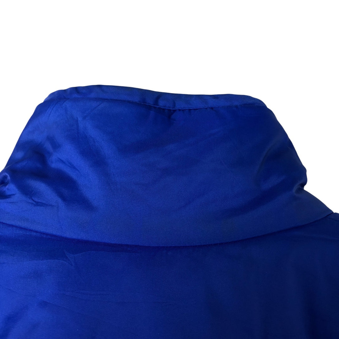 90'S Nike reversible puffer jacket with back logo, men's size M, vintage Nylon blue type Vintage Second Hand