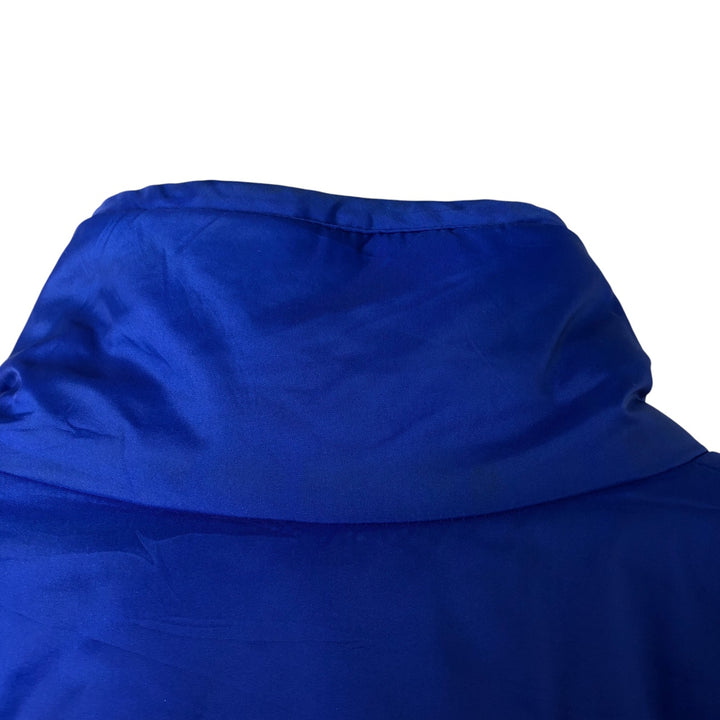 90'S Nike reversible puffer jacket with back logo, men's size M, vintage Nylon blue type Vintage Second Hand