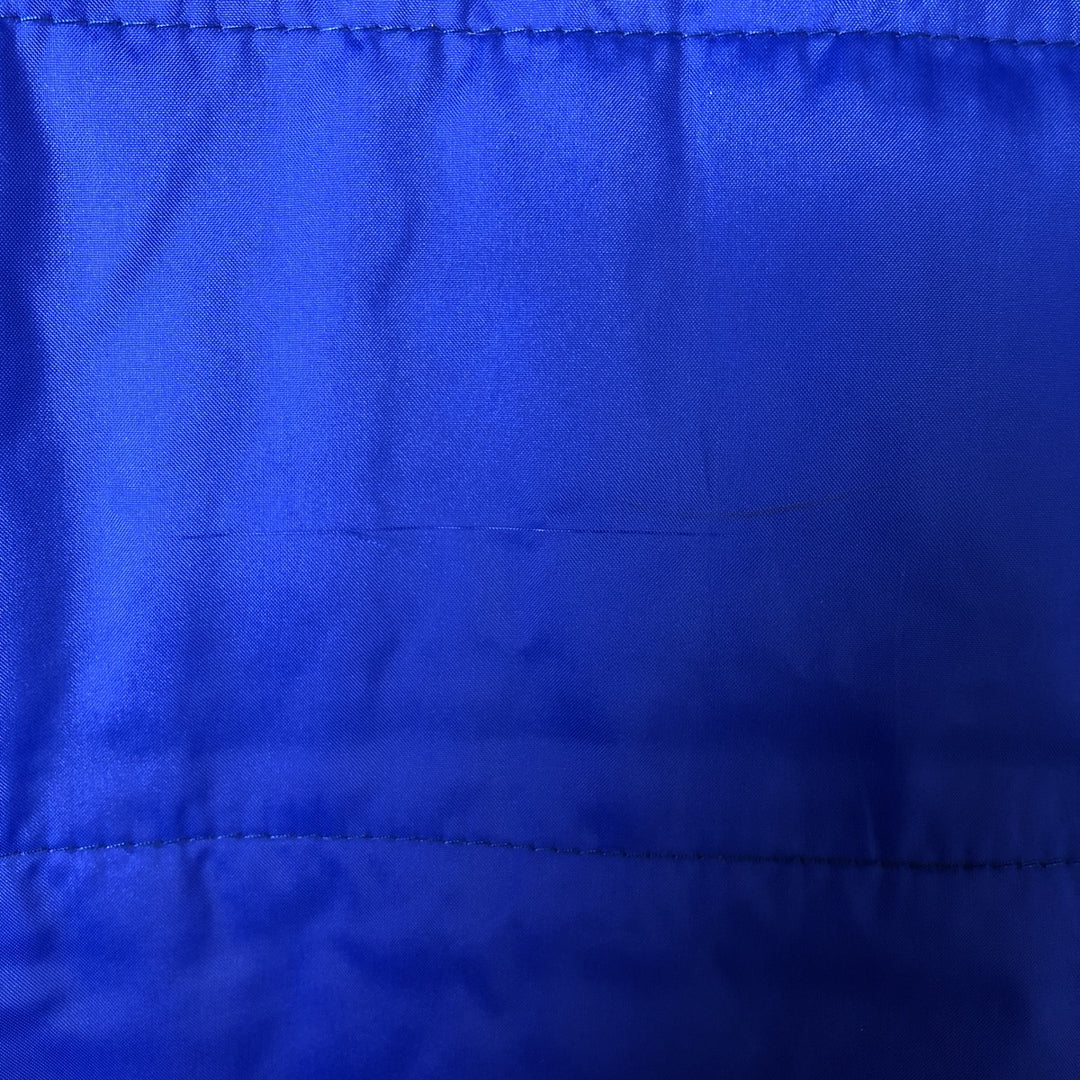 90'S Nike reversible puffer jacket with back logo, men's size M, vintage Nylon blue type Vintage Second Hand