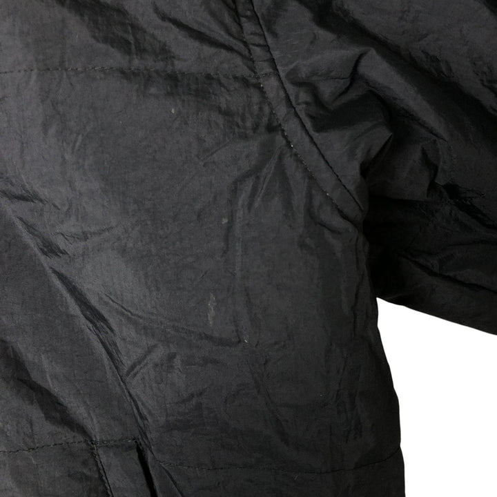 90'S Nike reversible puffer jacket with back logo, men's size M, vintage Nylon blue type Vintage Second Hand