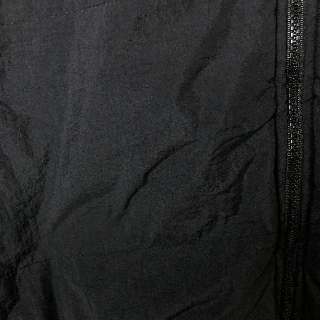 90'S Nike reversible puffer jacket with back logo, men's size M, vintage Nylon blue type Vintage Second Hand