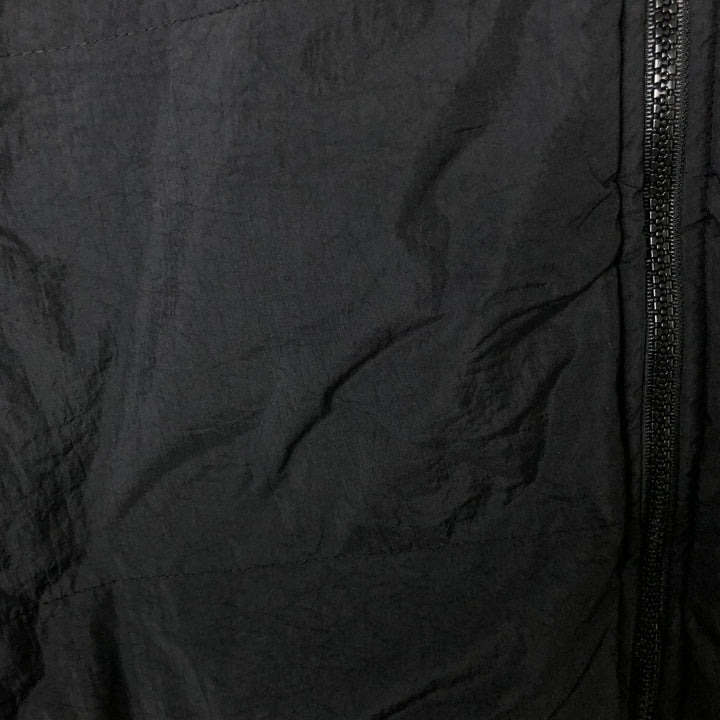 90'S Nike reversible puffer jacket with back logo, men's size M, vintage Nylon blue type Vintage Second Hand