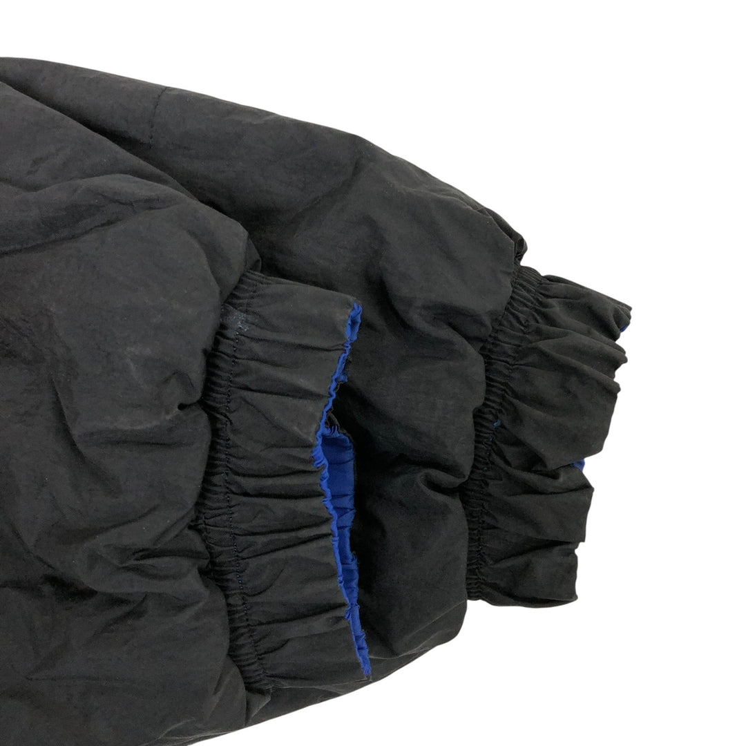 90'S Nike reversible puffer jacket with back logo, men's size M, vintage Nylon blue type Vintage Second Hand