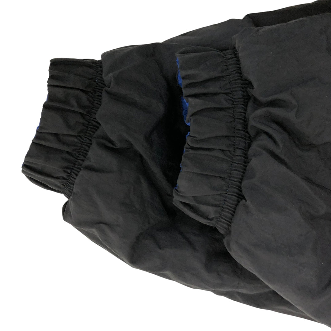 90'S Nike reversible puffer jacket with back logo, men's size M, vintage Nylon blue type Vintage Second Hand