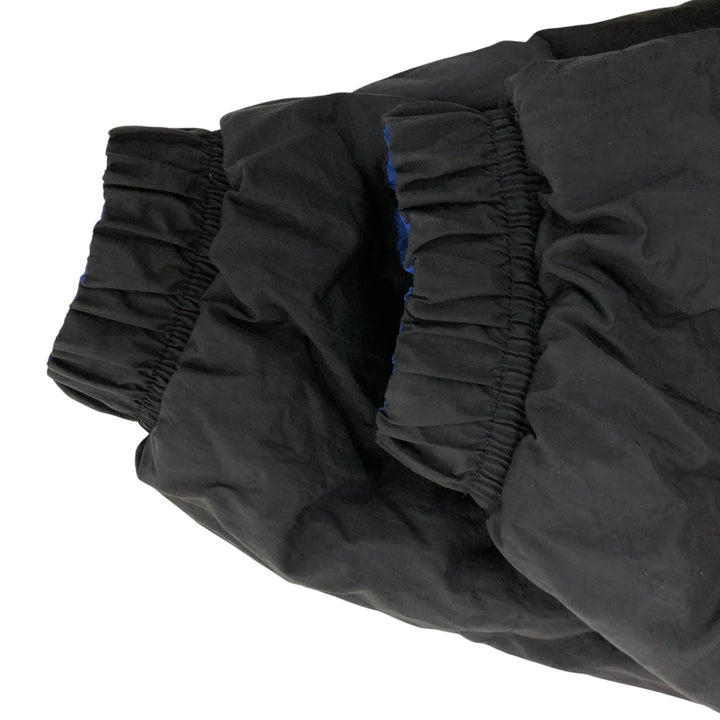 90'S Nike reversible puffer jacket with back logo, men's size M, vintage Nylon blue type Vintage Second Hand