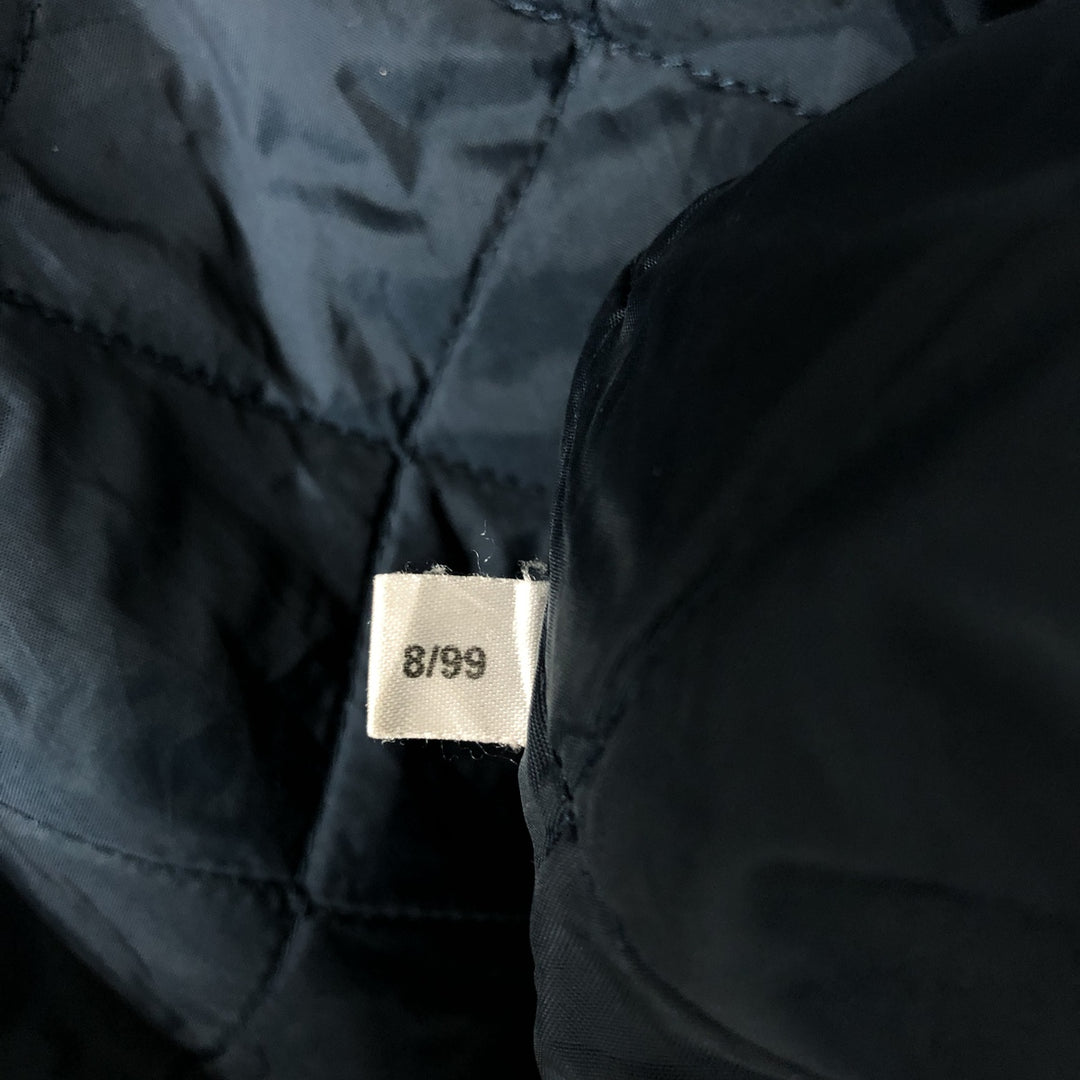 Vintage 90'S Adidas padded puffer jacket, size L, men's polyester Beige type Vintage Second Hand