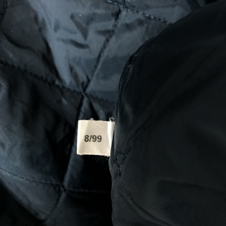 Vintage 90'S Adidas padded puffer jacket, size L, men's polyester Beige type Vintage Second Hand